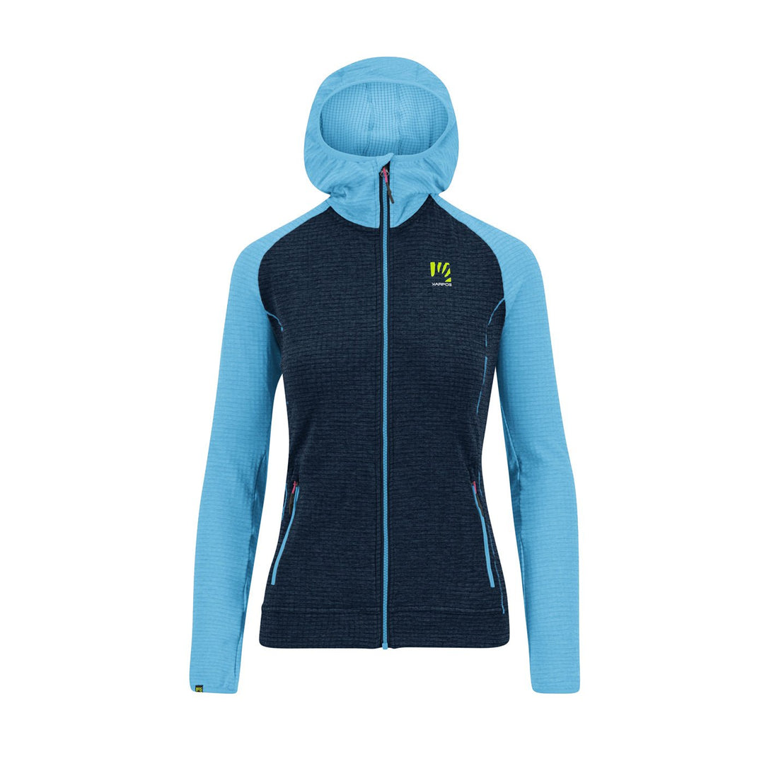 Ambrizzola W Full-Zip Hoodie - Sky Captain/Blue Atoll - Blogside