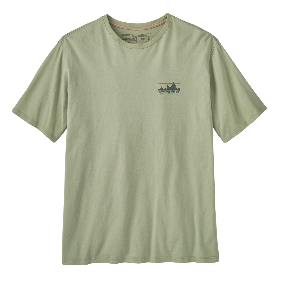 M's '73 Skyline Organic T-Shirt - Salvia Green - Blogside