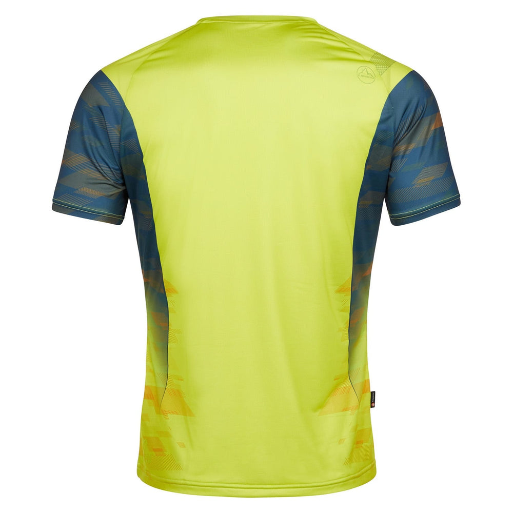 Pacer T-Shirt M - Lime Punch/Storm Blue - Blogside